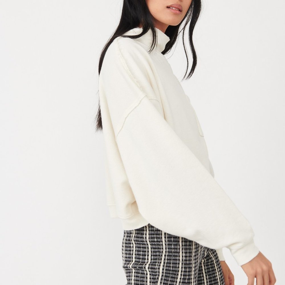 Free People Rae Pullover / Ivory - Picture 4 of 6